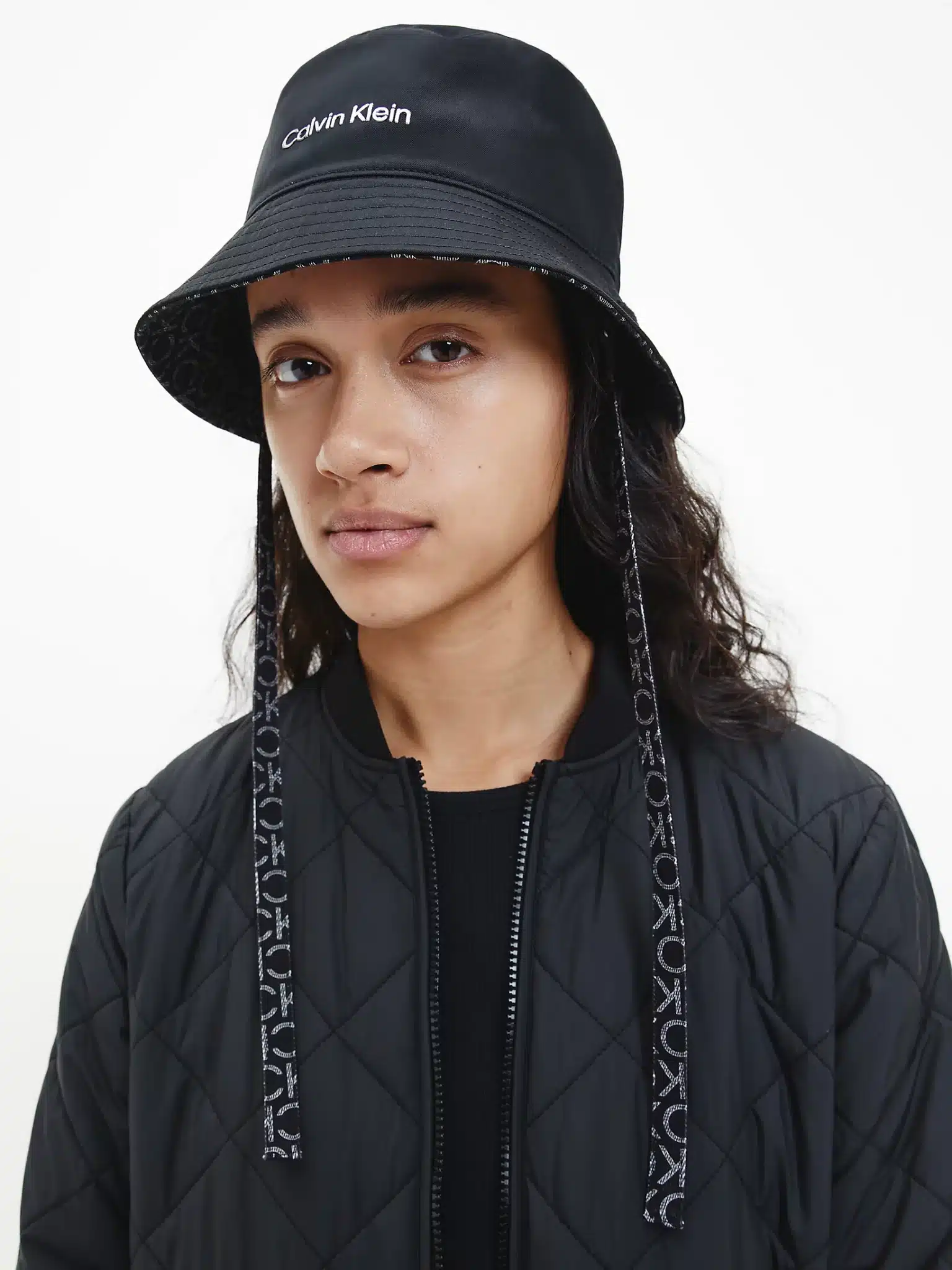 Black calvin klein hat online