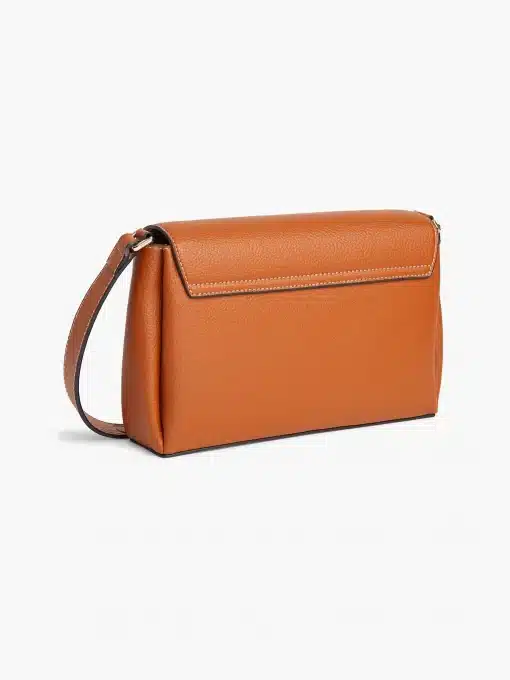 Calvin Klein Dressed Crossbody Bag Cognac