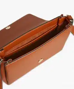 Calvin Klein Dressed Crossbody Bag Cognac