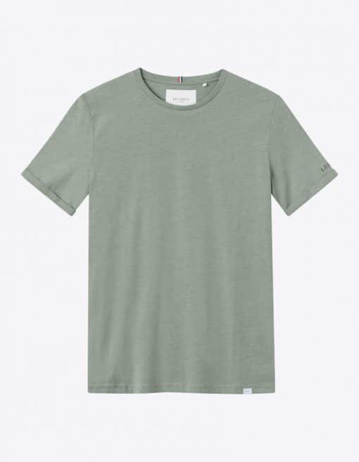 Les Deux Club De Sport T-Shirt Neutral Green Melange/Raven