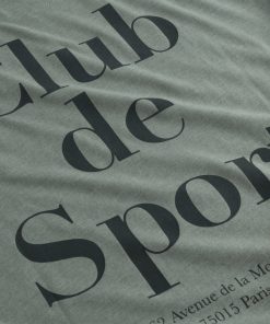 Les Deux Club De Sport T-Shirt Neutral Green Melange/Raven