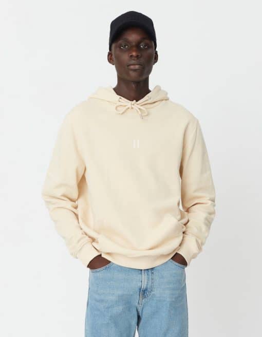 Les Deux Mini Encore Hoodie Oyster Gray/White