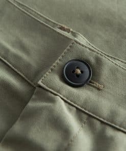 Les Deux Parker Twill Cargo Pants Olive Night