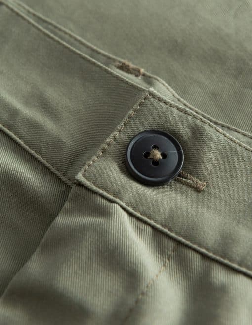 Les Deux Parker Twill Cargo Pants Olive Night