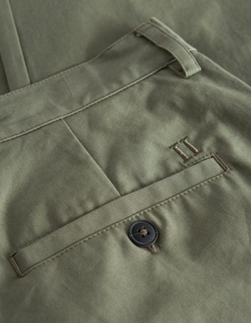 Les Deux Parker Twill Cargo Pants Olive Night