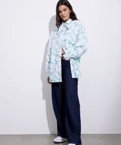 Envii Enbrawley Bow Shirt Aop Foxy Fox