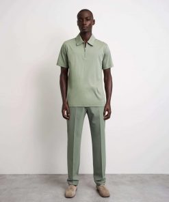 Tiger of Sweden Laron Polo Shirt Light Khaki