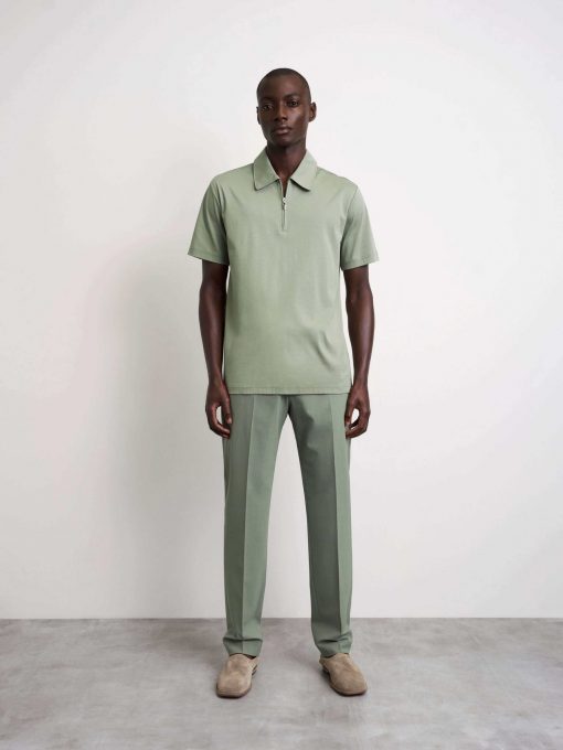 Tiger of Sweden Laron Polo Shirt Light Khaki