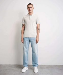 Tiger of Sweden Darios Polo Shirt Smoke