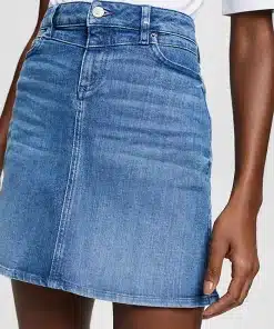 Esprit Denim Skirt Blue Medium Washed
