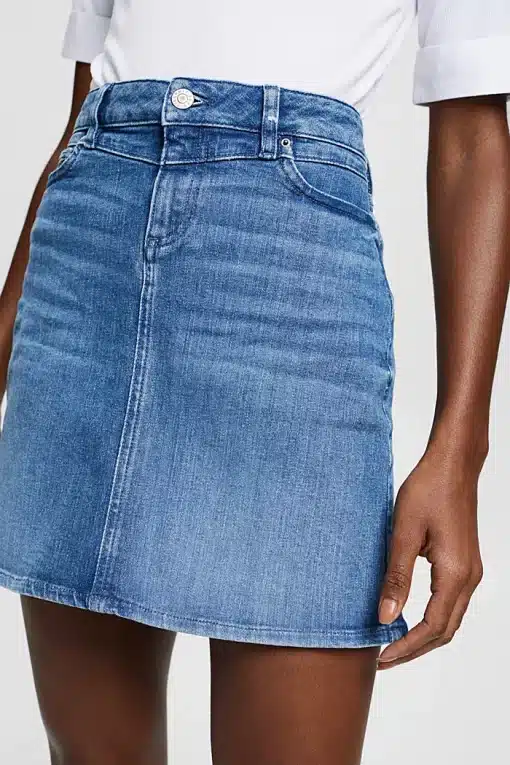 Esprit Denim Skirt Blue Medium Washed