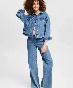 Esprit Denim Jacket Blue Medium Washed