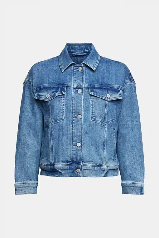 Esprit Denim Jacket Blue Medium Washed