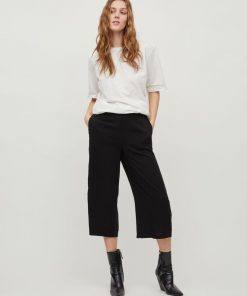 Vila Paya Culotte Pants Black