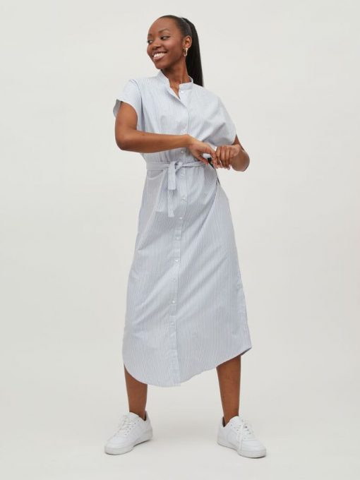 Vila Tylla Shirt Dress Kentucky Blue