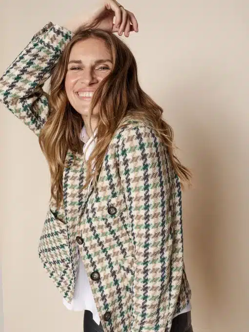 Mos Mosh Cree Duster Jacket Forest Green