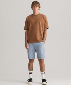 Gant Allister Sunfaded Shorts Silver Lake Blue
