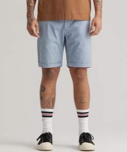 Gant Allister Sunfaded Shorts Silver Lake Blue