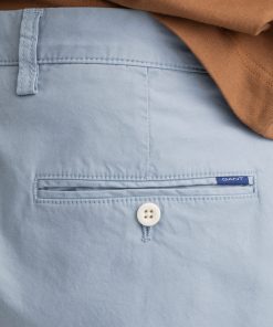 Gant Allister Sunfaded Shorts Silver Lake Blue