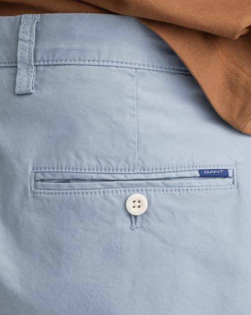 Gant Allister Sunfaded Shorts Silver Lake Blue