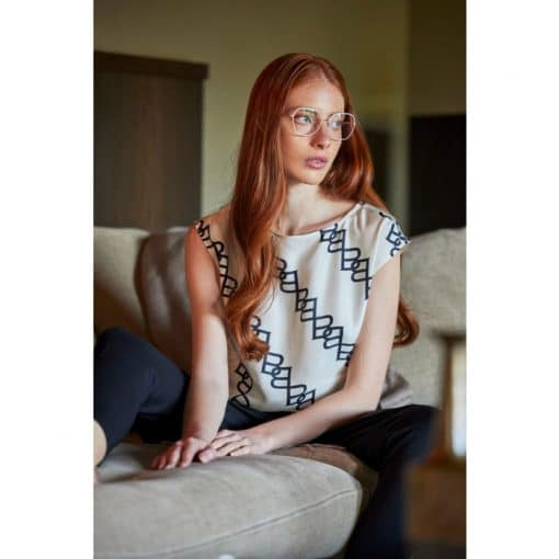 Balmuir Lisen Top White