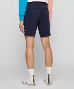 Hugo Boss Schino Slim Fit Shorts Dark Blue