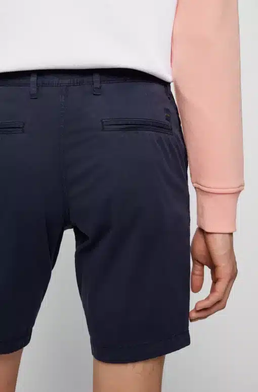 Hugo Boss Schino Slim Fit Shorts Dark Blue