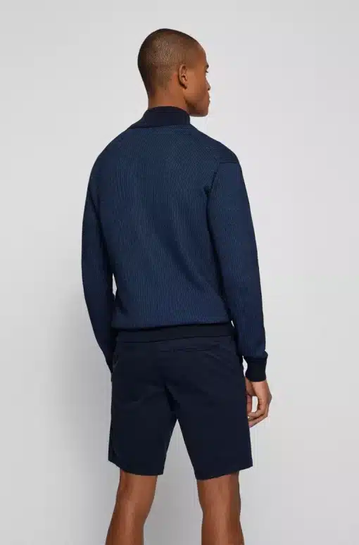 Boss Artedo Cardigan Dark Blue