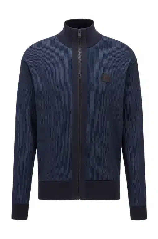 Boss Artedo Cardigan Dark Blue