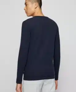 Hugo Boss Tempest Long-Sleeve T-Shirt Dark Blue