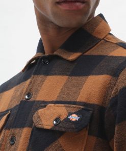 Dickies New Sacramento Shirt Brown Duck