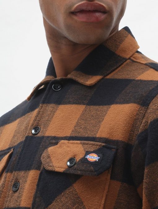 Dickies New Sacramento Shirt Brown Duck