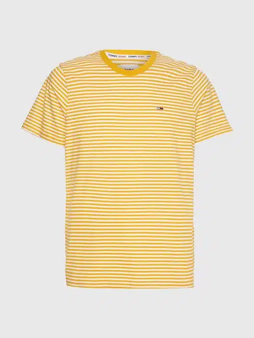 Tommy Jeans Classics Stripe T-shirt Prairie Yellow