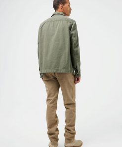 J.Lindeberg Lando Twill Overshirt Deep Depths