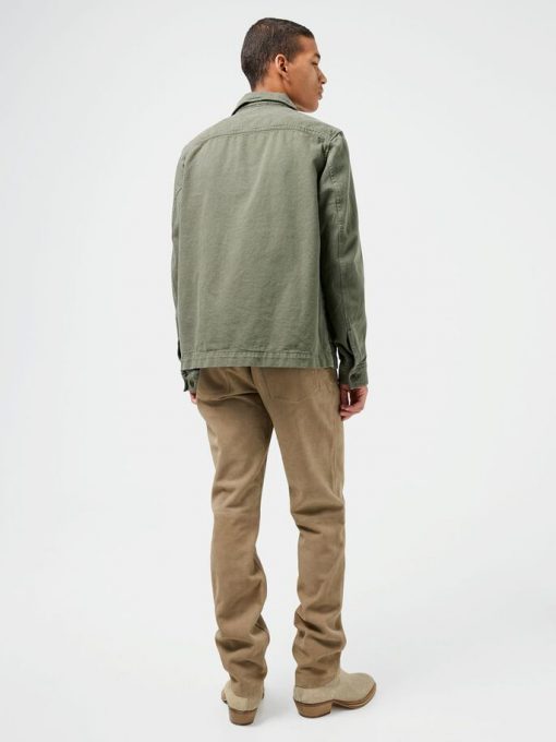 J.Lindeberg Lando Twill Overshirt Deep Depths