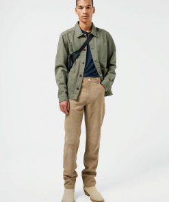 J.Lindeberg Lando Twill Overshirt Deep Depths
