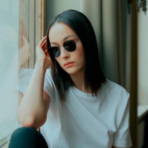 Makia x Komono The Lenny Sunglasses Pond Silver