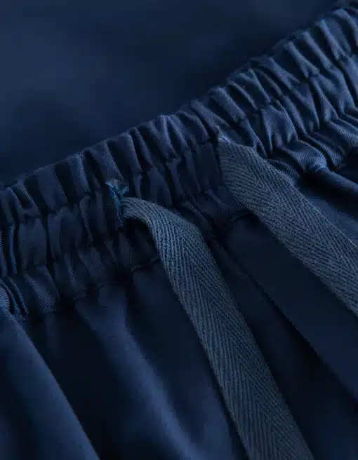 Les Deux Otto Twill Shorts Dark Navy