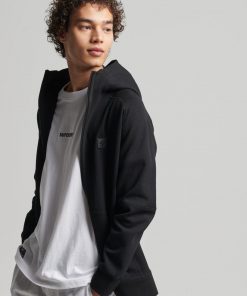Superdry Code Tech Zip Hood Black