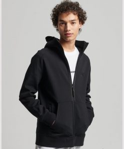 Superdry Code Tech Zip Hood Black