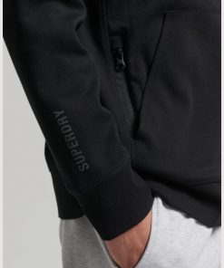Superdry Code Tech Zip Hood Black