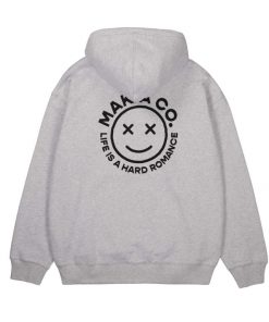 Makia Dizzy Hooded Sweatshirt Light Grey