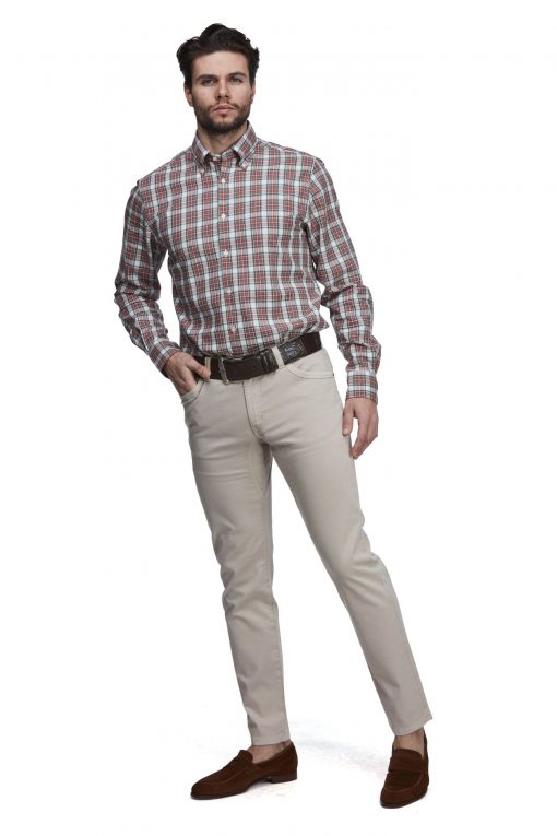 Hansen & Jacob 5-Pkt Cut´n Sew Pants Beige