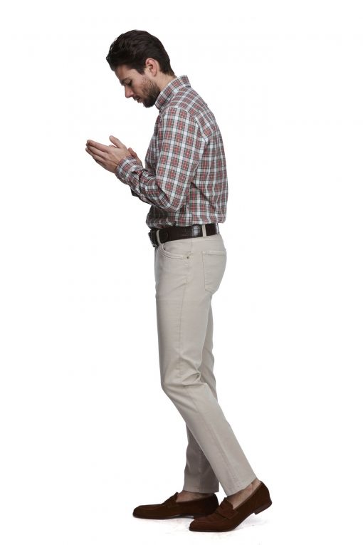 Hansen & Jacob 5-Pkt Cut´n Sew Pants Beige