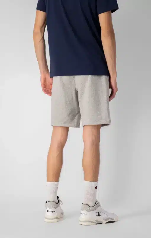 Champion Small Embroidered Script Logo Shorts Grey