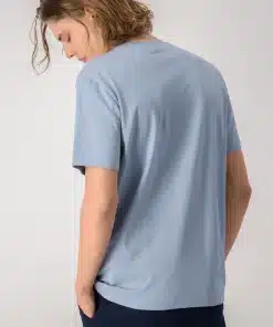 Champion Embroidered Script Logo T-shirt Pastel Blue