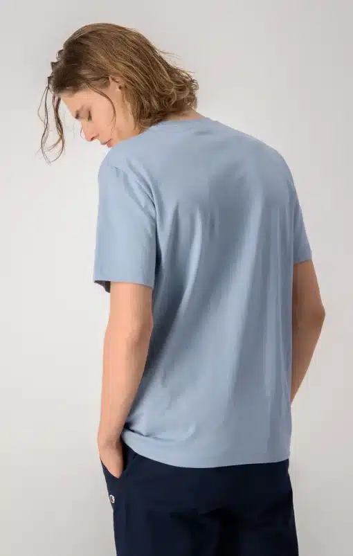 Champion Embroidered Script Logo T-shirt Pastel Blue
