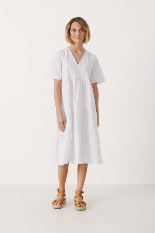 Part Two Pam Dress Bright White