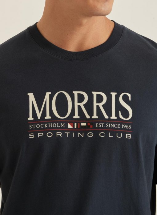 Morris Stockholm Buxton Tee Blue