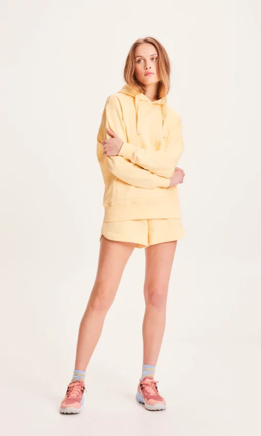 Knowledge Cotton Apparel Teaky Sweat Shorts Impala